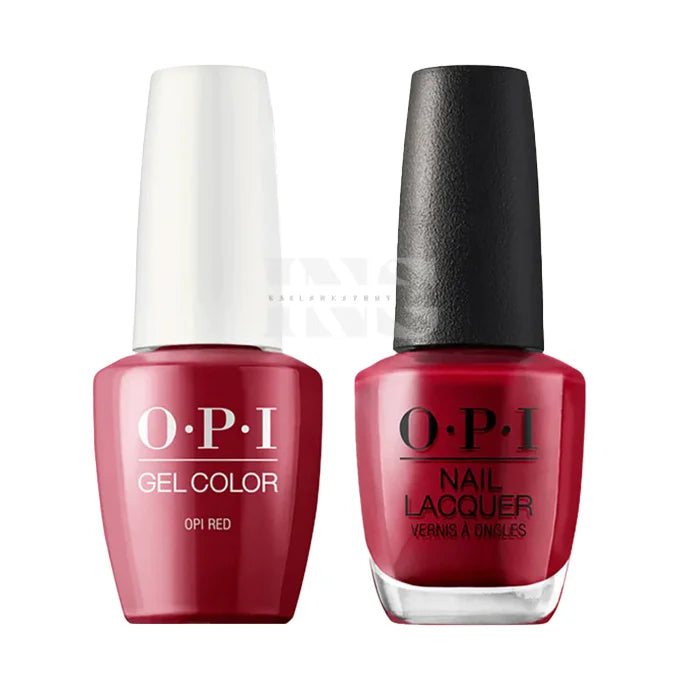 OPI Duo - OPI Red L72 - Duo Polish