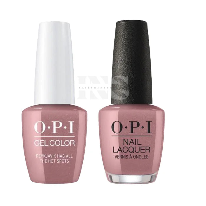 OPI Duo - Reykjavik Has All The Hot Spots I63 - Duo Polish