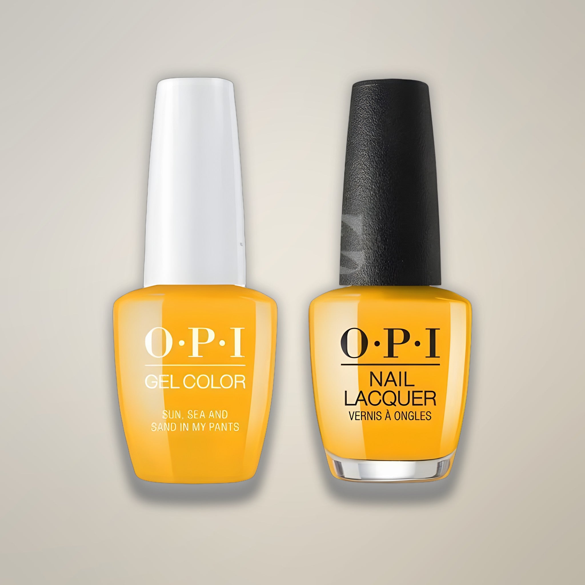 OPI Duo - Sun, Sea and Sand In My Pant L23