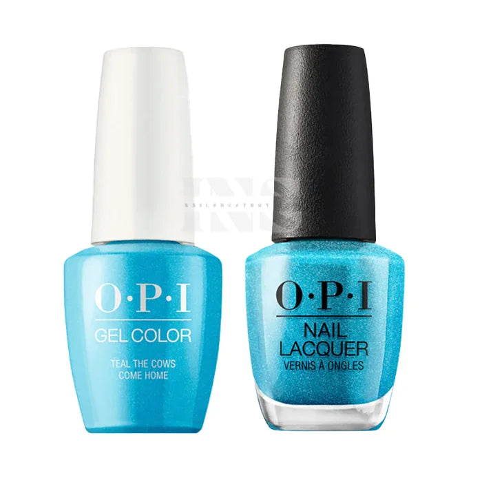 OPI Duo - Teal the Cows Come Home B54 - Duo Polish