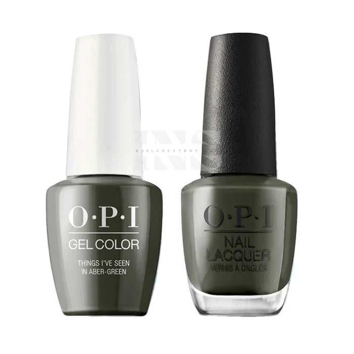 OPI Duo - Things I’ve Seen in Aber-green U15 - Duo Polish