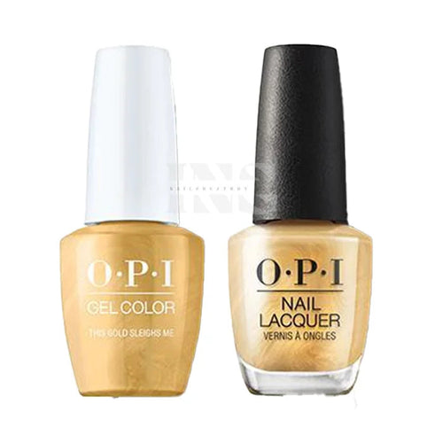 OPI Duo - This Gold Sleighs Me HRM05