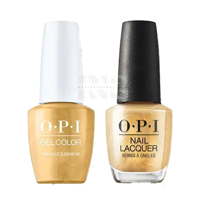 OPI Duo - This Gold Sleighs Me HRM05 - Duo Polish