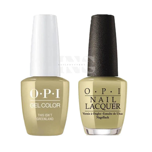 OPI Duo - This  Isn't Greenland I58