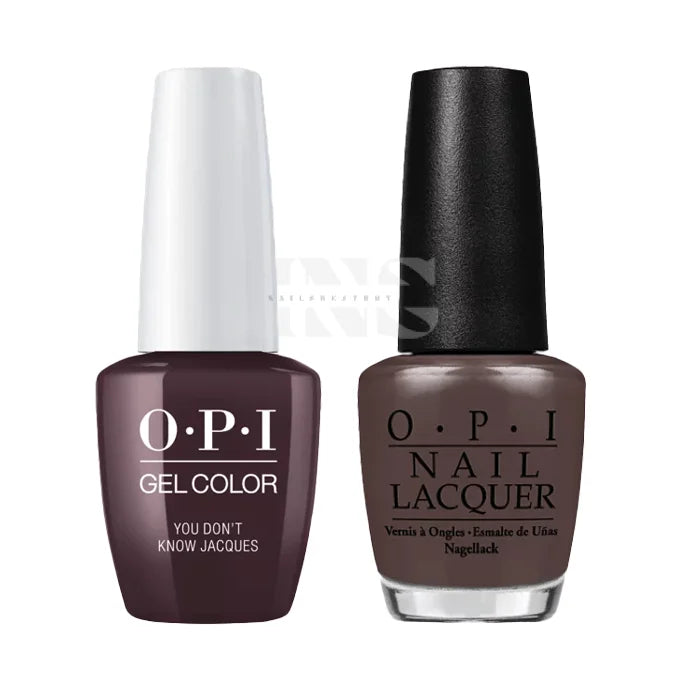 OPI Duo - You Don’t Know Jacques! F15 - Lacquer