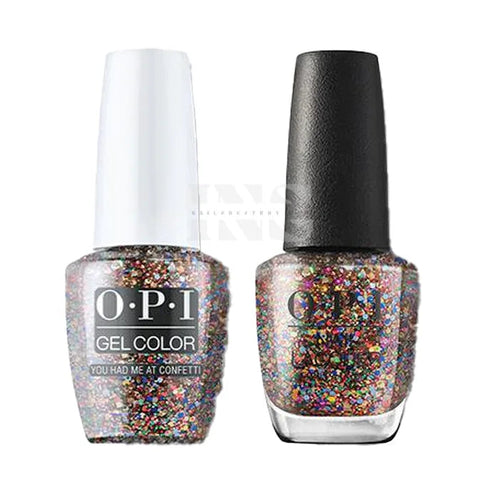 OPI Duo - You Had Me At Confetti N15