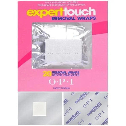 OPI Expert Touch 20 Removal Wraps