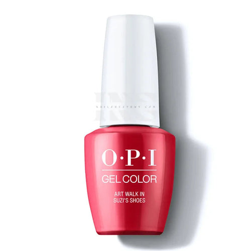 OPI Gel Color - DTLA Fall 2021 - Art Walk in Suzi's Shoes GC LA06