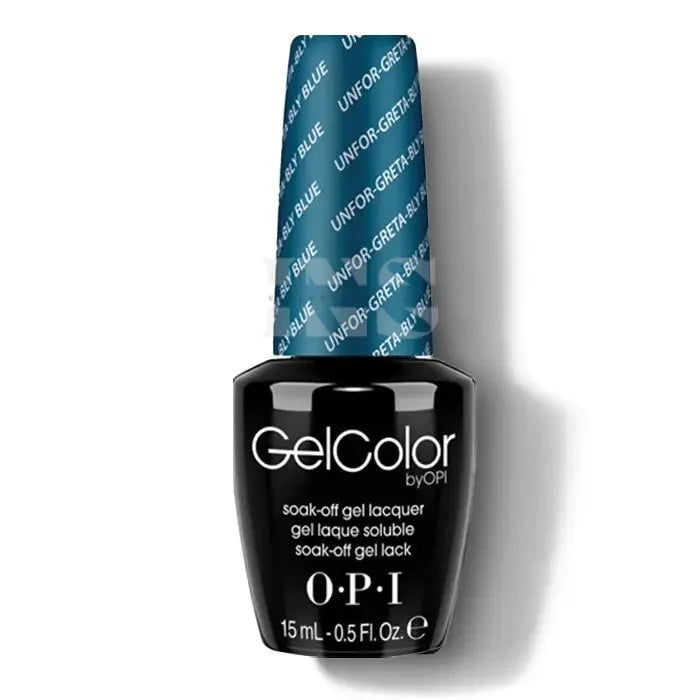 OPI Gel Color - Germany Fall 2012 - Unfor-greta-bly Blue GC