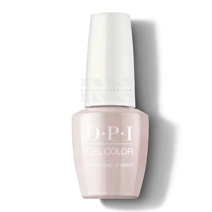 OPI Gel Color - Hawaii Spring 2015 - Do You Take Lei Away?