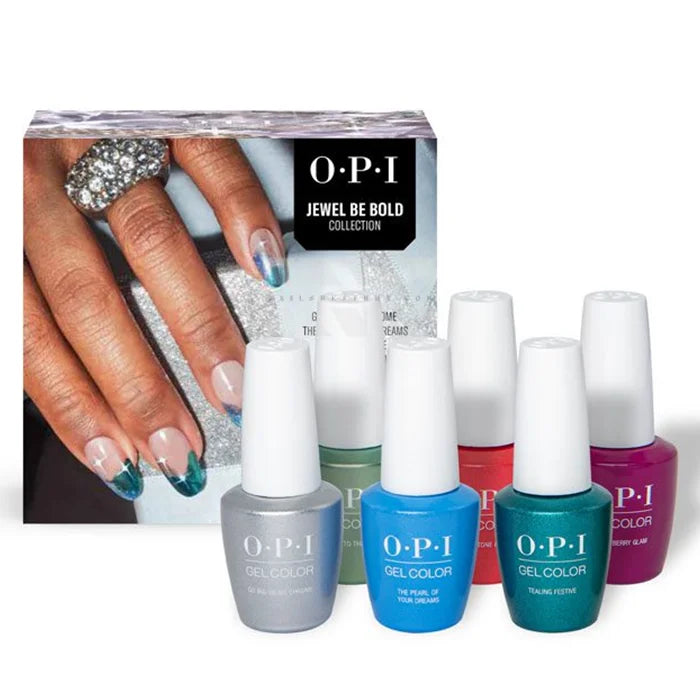 OPI Gel Color - Jewel Be Bold Holiday 2022 - Add On Kit 1 -