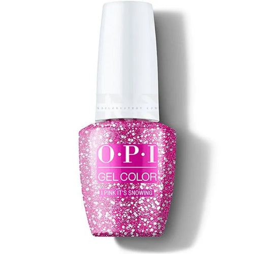OPI Gel Color - Jewel Be Bold Holiday 2022 - I Pink It’s Snowing GC HPP15