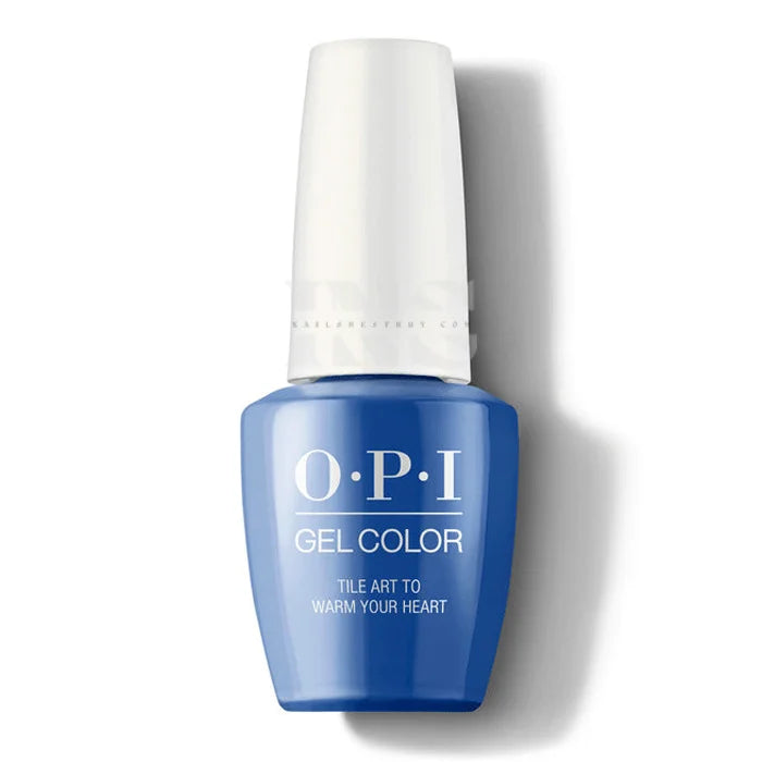 OPI Gel Color - Lisbon Summer 2018 - Tile Art To Warm Your