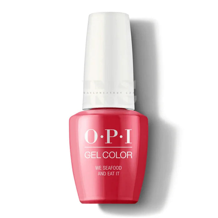 OPI Gel Color - Lisbon Summer 2018 - We Seafood and Eat It