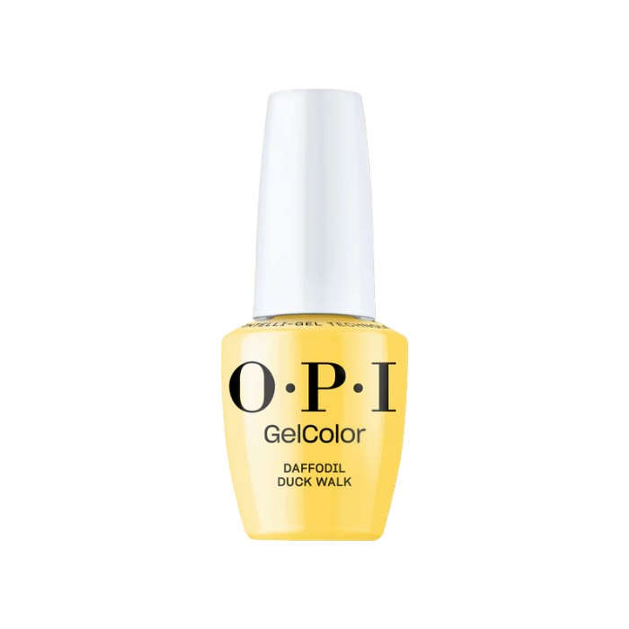 Opi gel color - make ‘em jelly! Summer 2025 - daffodil duck