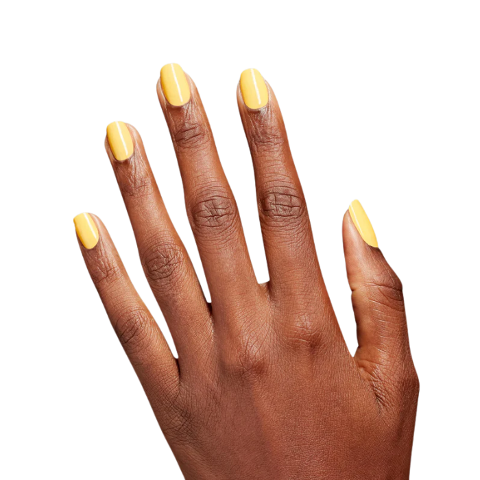 Opi gel color - make ‘em jelly! Summer 2025 - daffodil duck