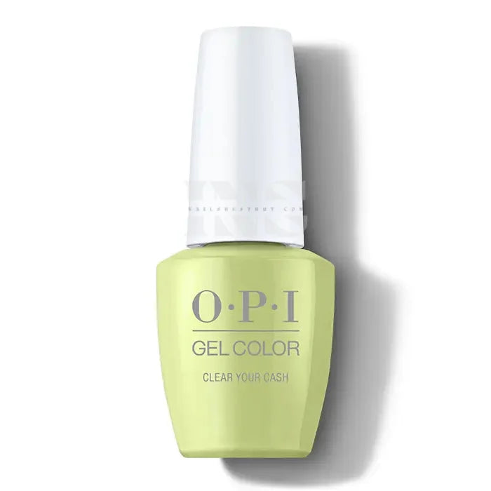 OPI Gel Color - Me Myself & OPI - Clear Your Cash GC S005