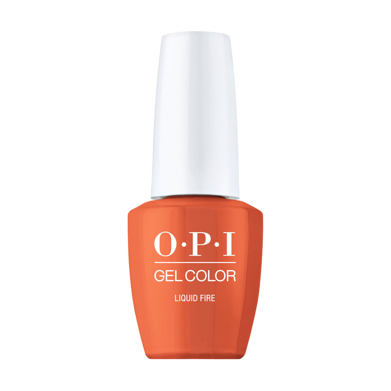 Opi gel color - metallic mega mix fall 2024 - liquid fire
