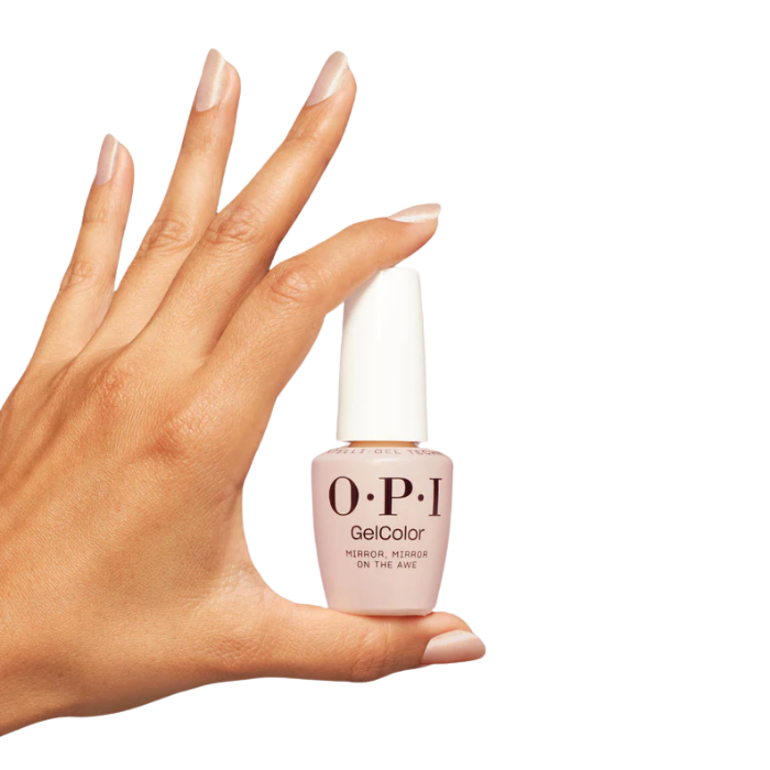 Opi gel color - opi’m dreaming spring 2025 - mirror mirror