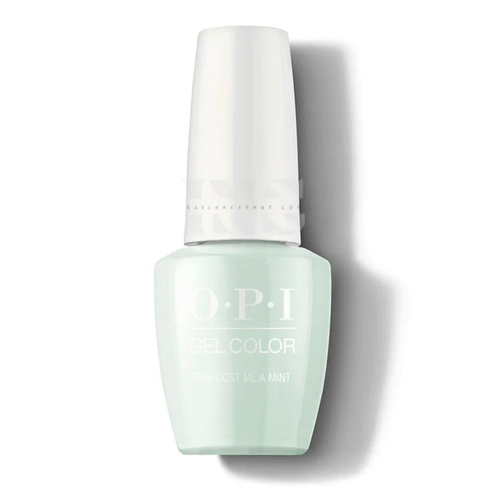 OPI Gel Color - Pastels 2016 - This Cost Me a Mint GC T72