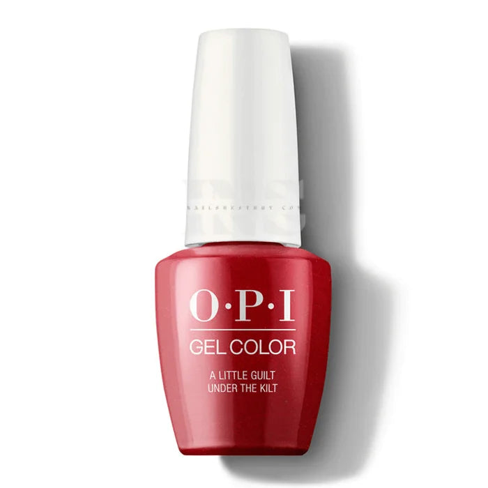 OPI Gel Color - Scotland Fall 2019 - A Little Guilt Under