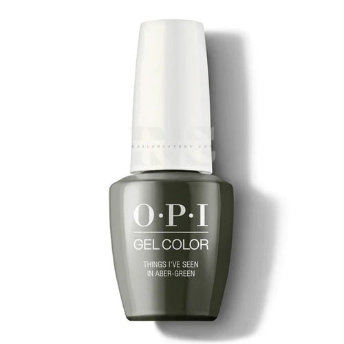 OPI Gel Color - Scotland Fall 2019 - Things I've Seen in Aber-green GC U15