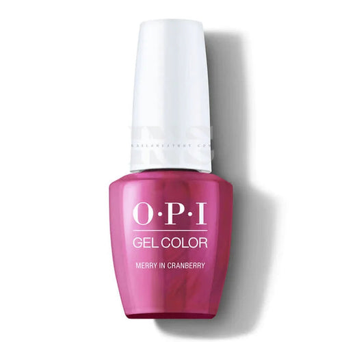 OPI Gel Color - Shine Holiday 2020 - Merry In Cranberry  GC HRM07