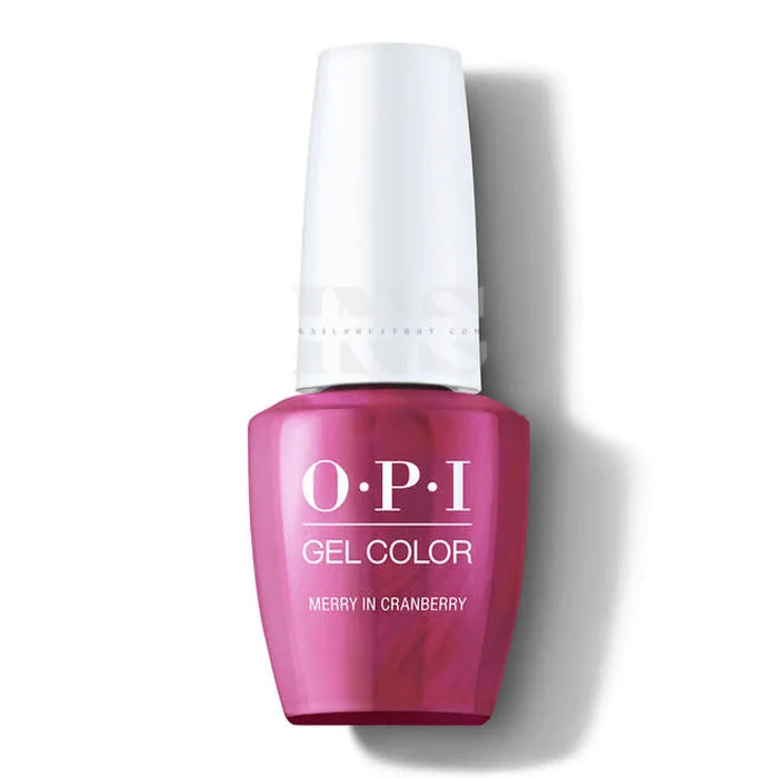 OPI Gel Color - Shine Holiday 2020 - Merry In Cranberry GC