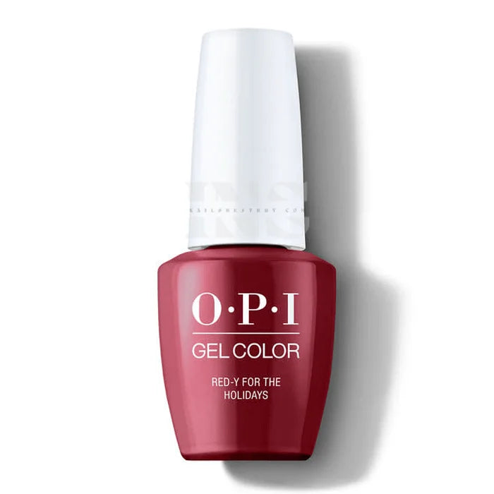 OPI Gel Color - Shine Holiday 2020 - Red-y For The Holidays