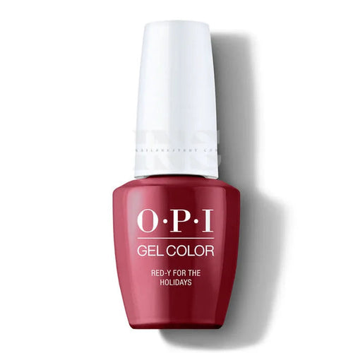 OPI Gel Color - Shine Holiday 2020 - Red-y For The Holidays GC HRM08