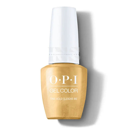 OPI Gel Color - Shine Holiday 2020 - This Gold Sleighs Me GC HRM05