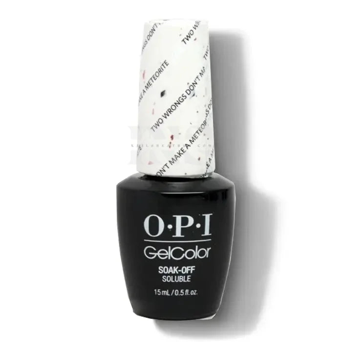 OPI Gel Color - Starlight Holiday 2015 - Two Wrongs Don’t