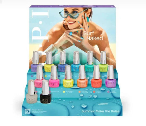 OPI Infinite Shine - Summer 2023 Summer Make The Rules Collection -14 Pieces Display