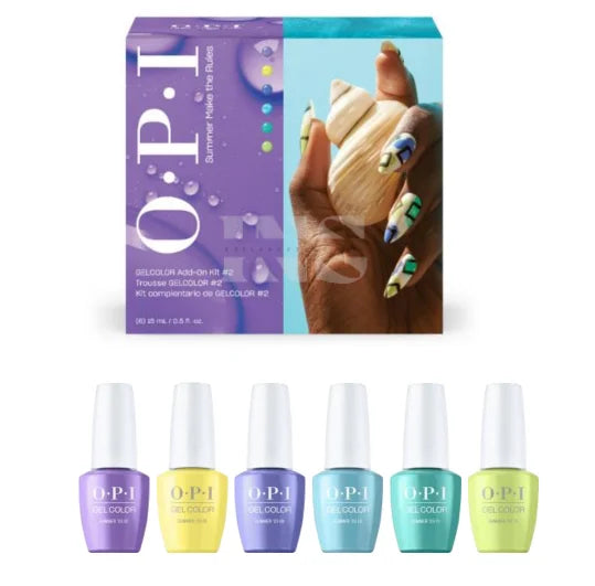 OPI Gel Color -Summer Make The Rules Collection Summer 2023 - Add On Kit 2