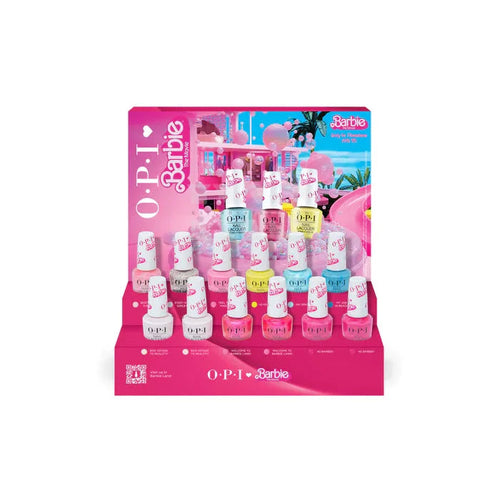 OPI Nail Lacquer - Fast Beauty 2023 Barbie Collection - 12 Pieces Display