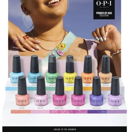 OPI Nail Lacquer - Power Of Hue Summer 2022 Collection - 12 Pieces Display