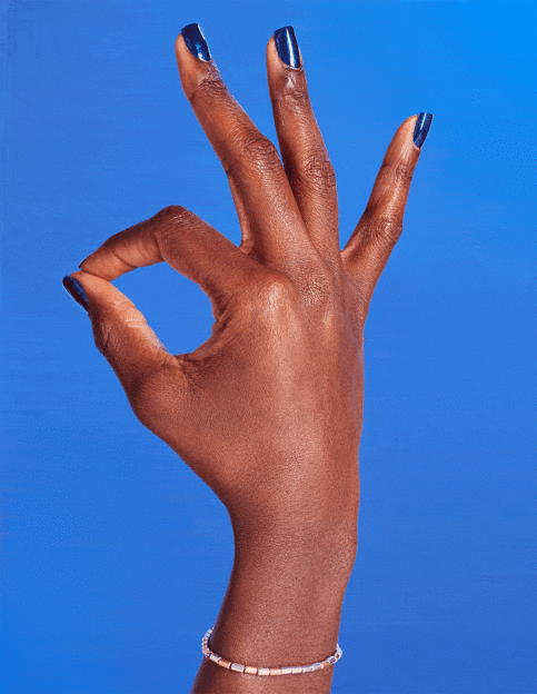 OPI Nail Lacquer - India Spring 2008 - Yoga-Ta Get This Blue