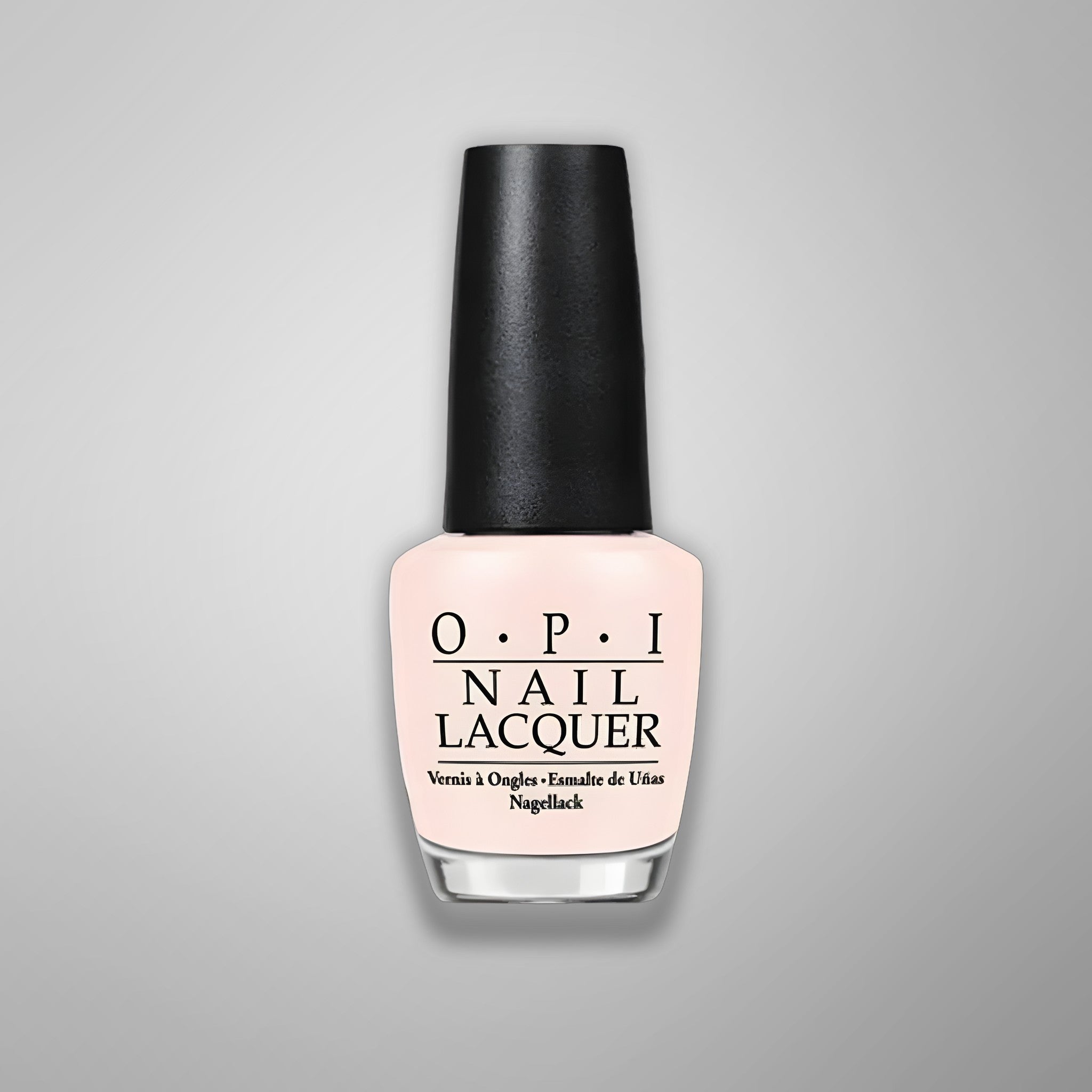 OPI Nail Polish - PURE 18K WHITE GOLD & SILVER TOP COAT HL E57 (D)