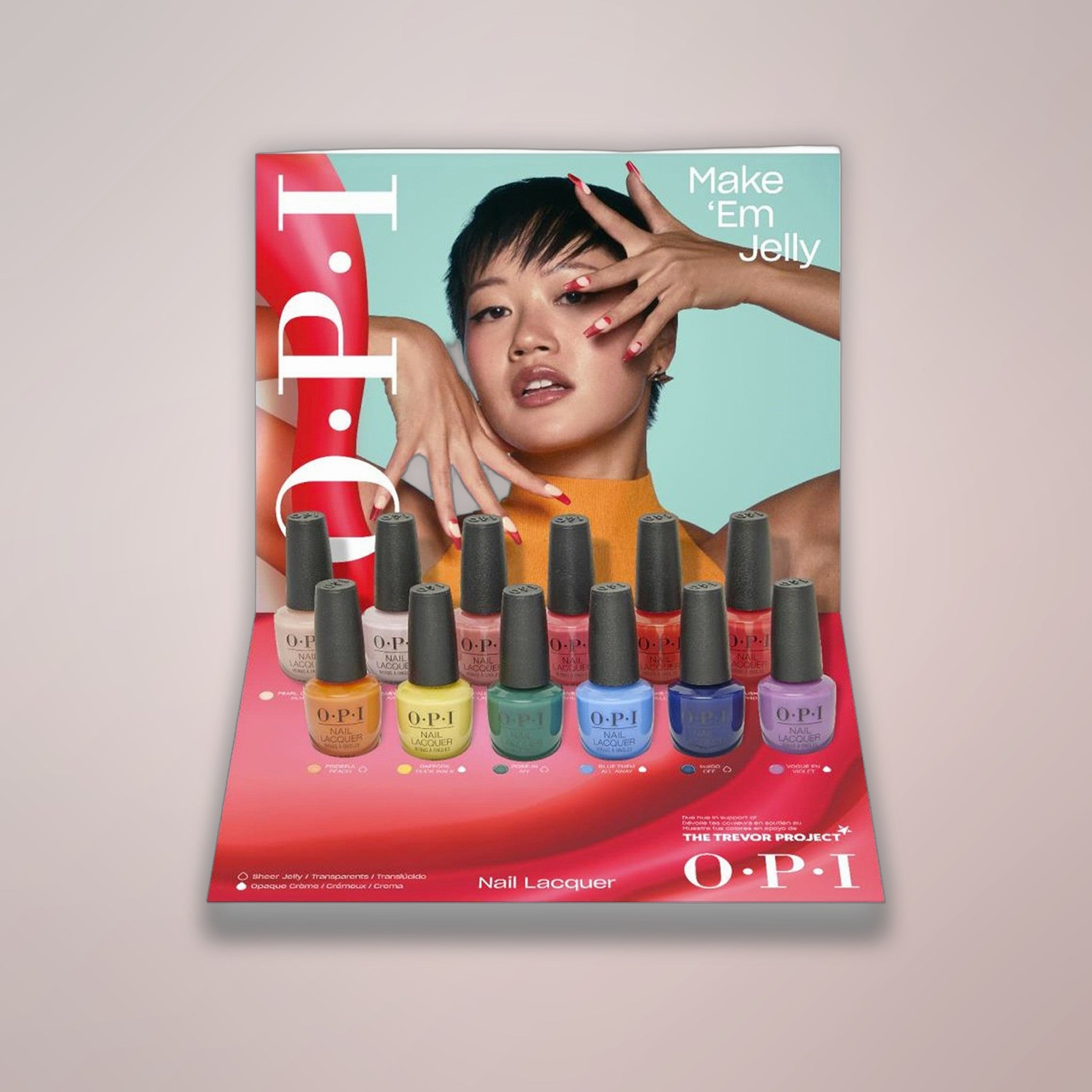 OPI Nail Polish - Make ‘Em Jelly! Summer 2025 Collection - 12 Pieces Display