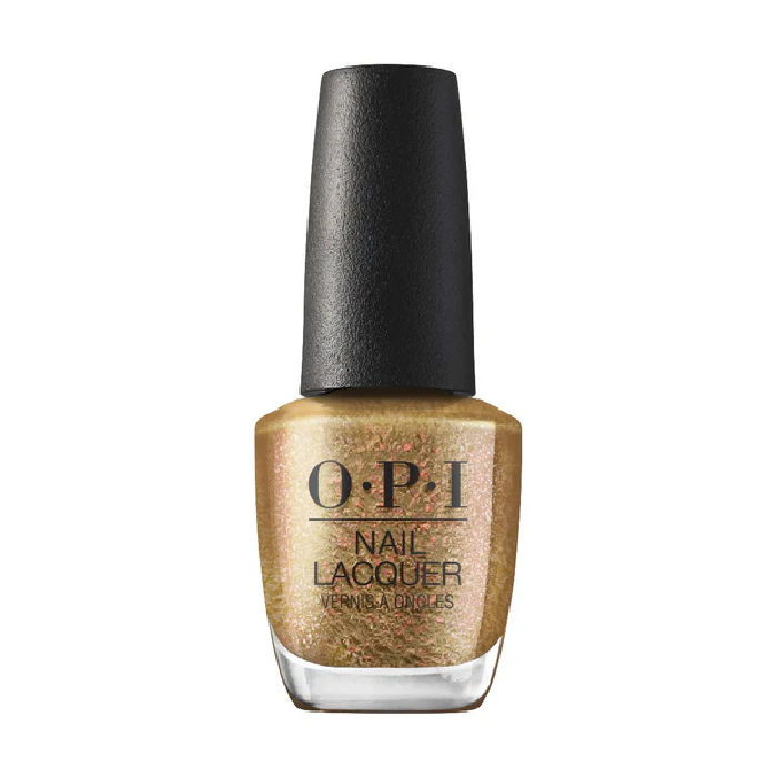 Opi nail polish - terribly nice holiday 2023 - five golden