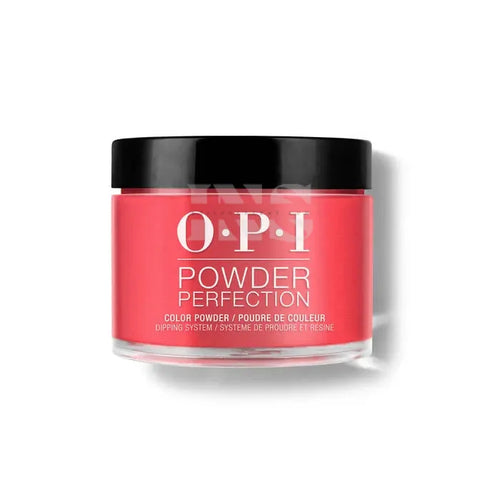 OPI Powder Perfection - Brazil Spring 2014 - Red Hot Rio 1.5 oz DP A70