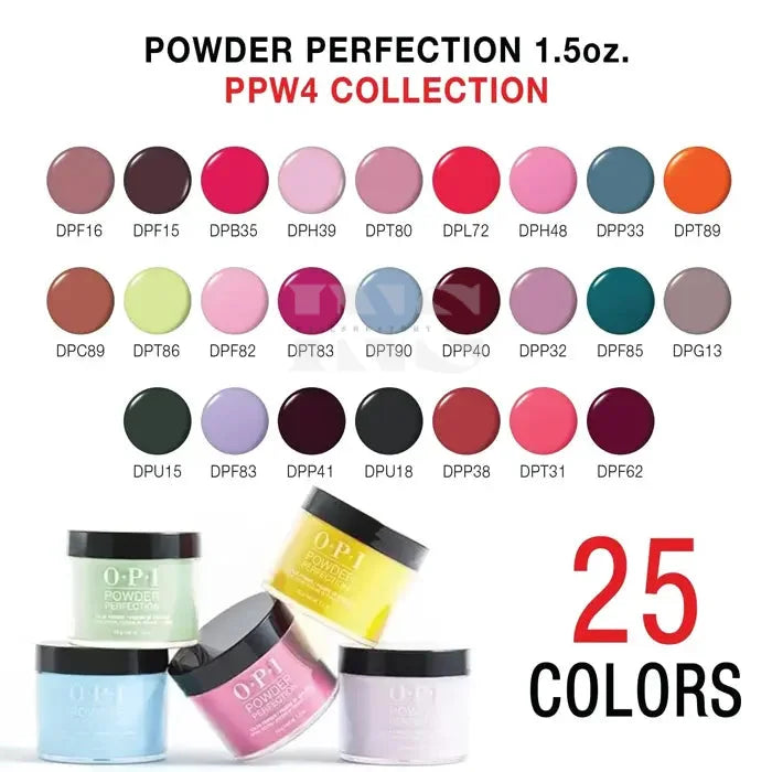 OPI Powder Perfection Collection - 25 Colors