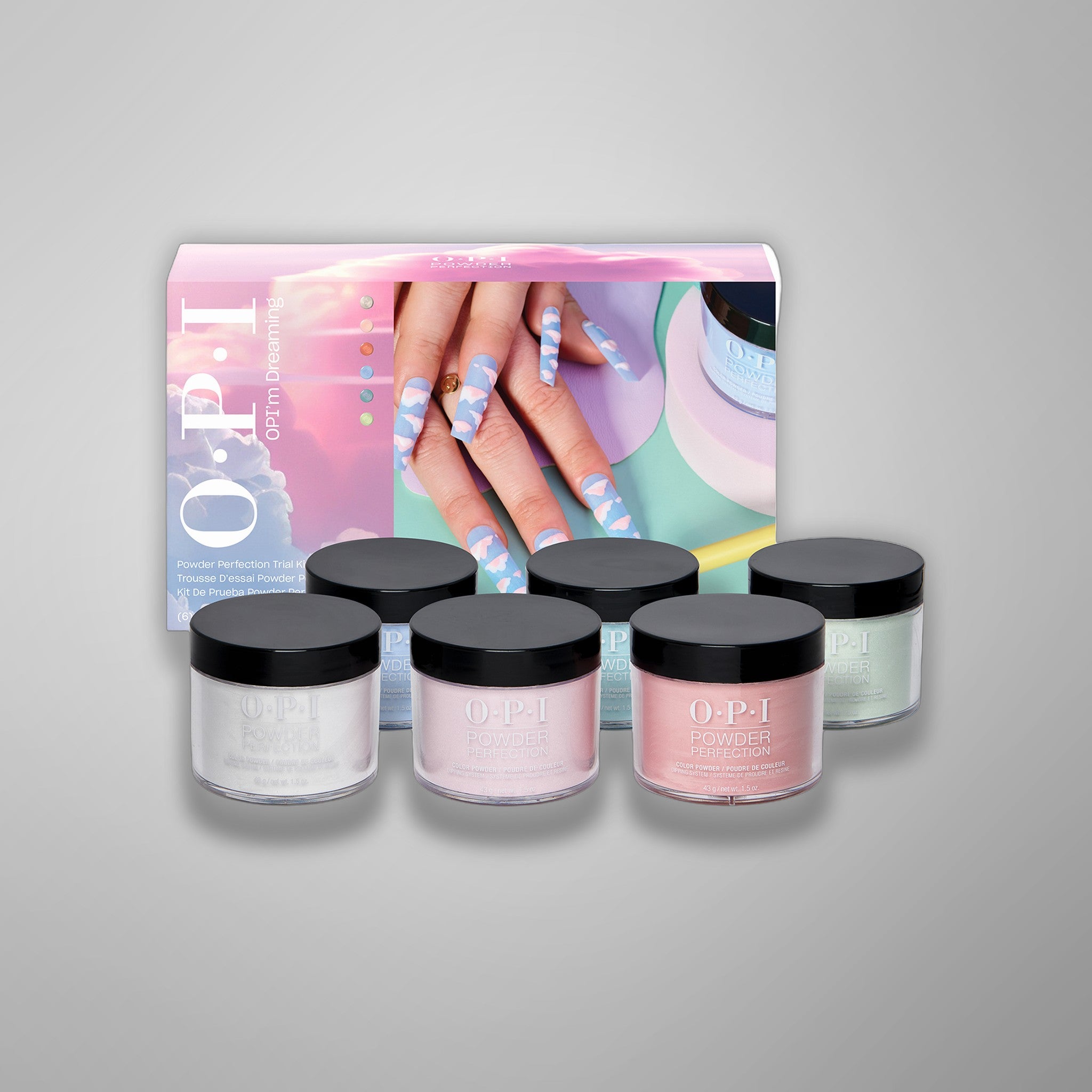 OPI Powder Perfection - OPI'm Dreaming Spring 2025 Collection - 6 PC Trial Pack
