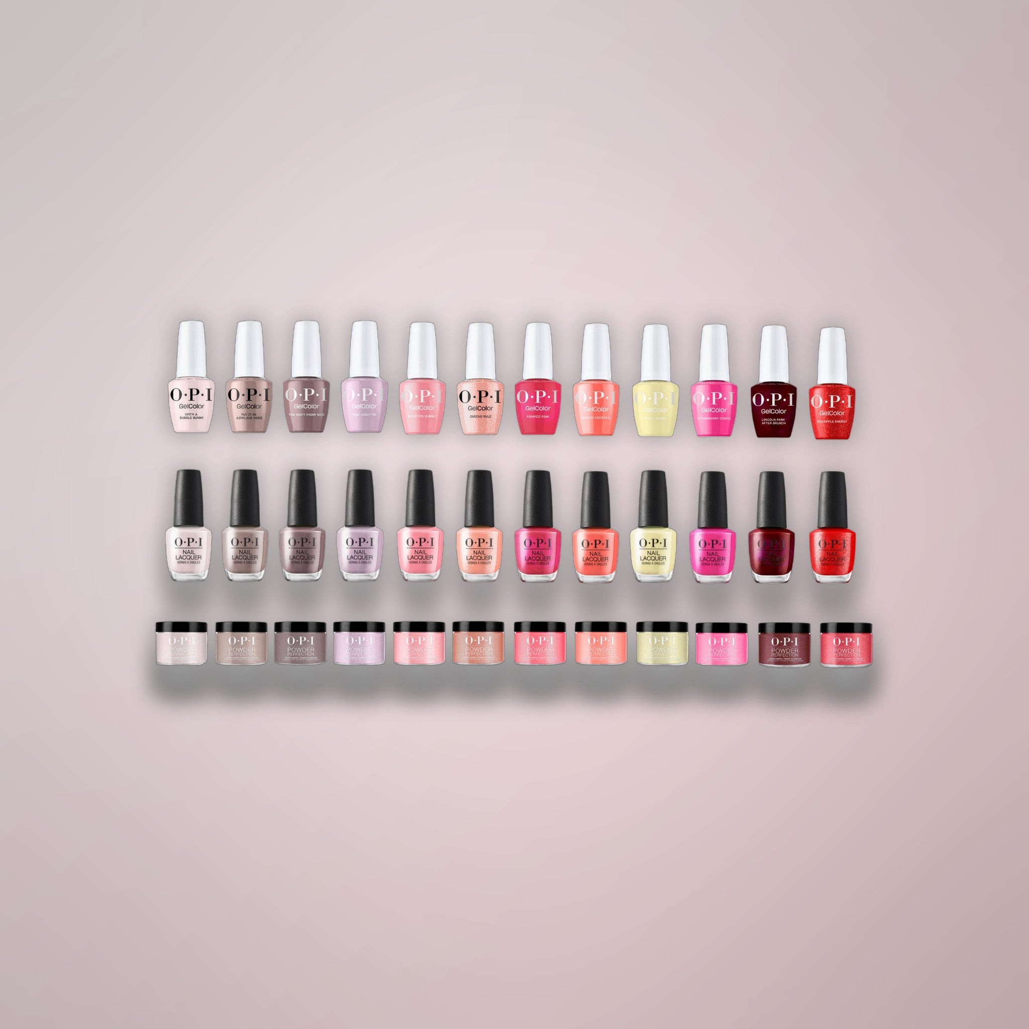 OPI Trio 120 Colors Collection