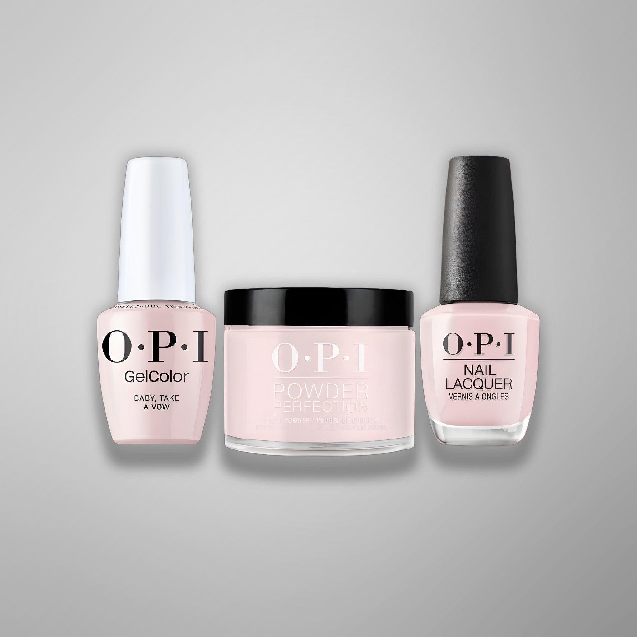 OPI Trio - Baby, Take a Vow SH1