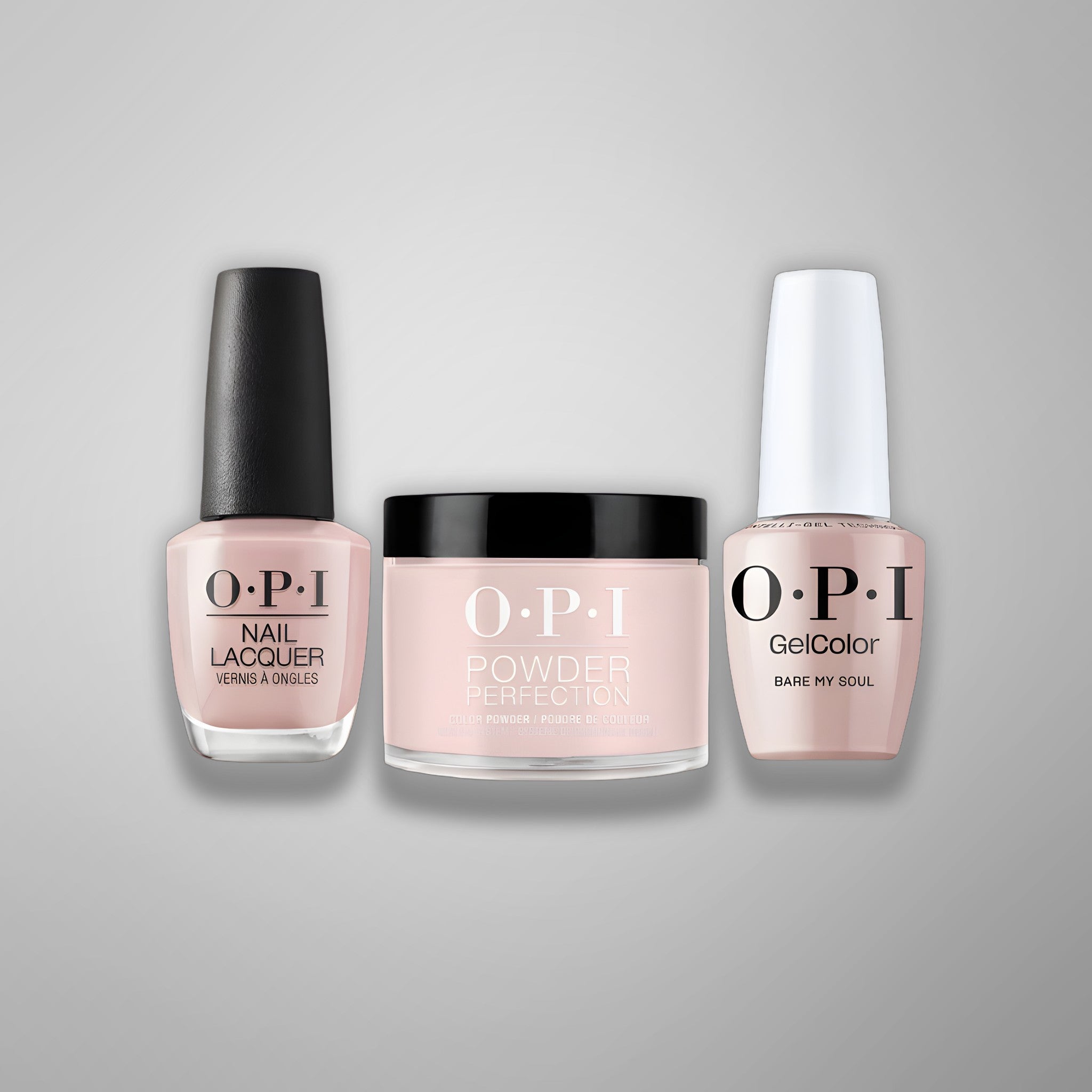 OPI Trio - Bare My Soul SH4