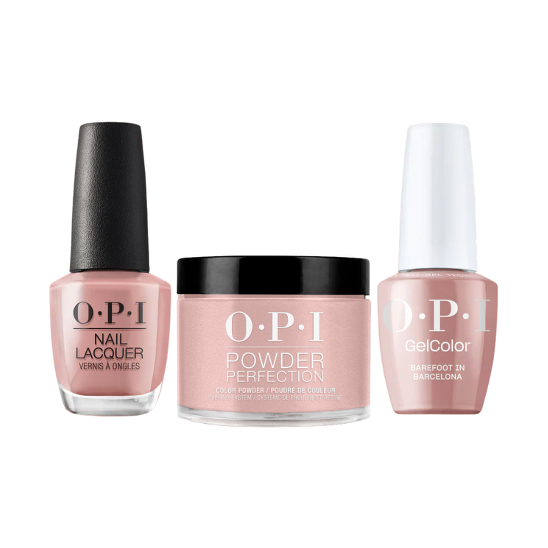 Opi trio - barefoot in barcelona e41 - trio