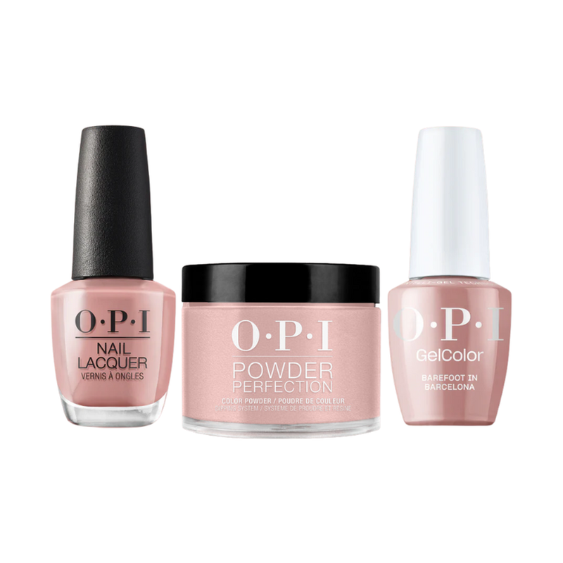 Opi trio - barefoot in barcelona e41 - trio