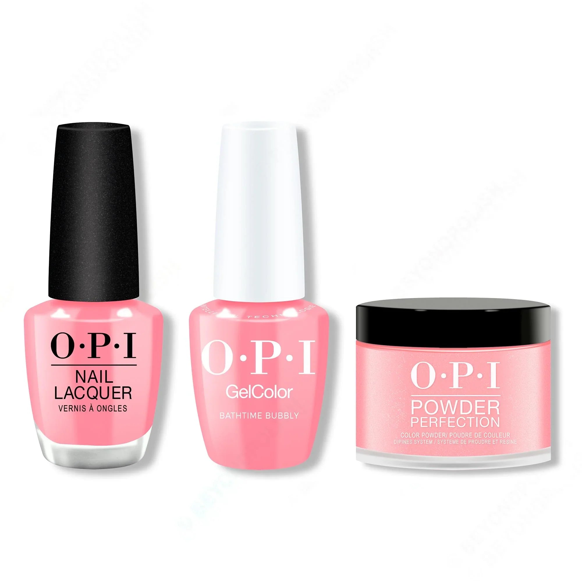 Opi trio - bathtime bubbly s065 - trio