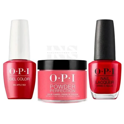 OPI Trio - Big Apple Red N25